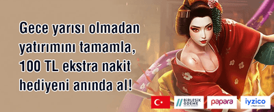 Hoş Geldin Mega Bonusu promotion